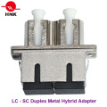 Adaptateur fibre optique hybride duplex LC Sc St FC Mu Simplex / Duplex